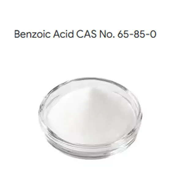 Toidukvaliteediga bensoehape toiduainete säilitusainete jaoks CAS 65-85-0