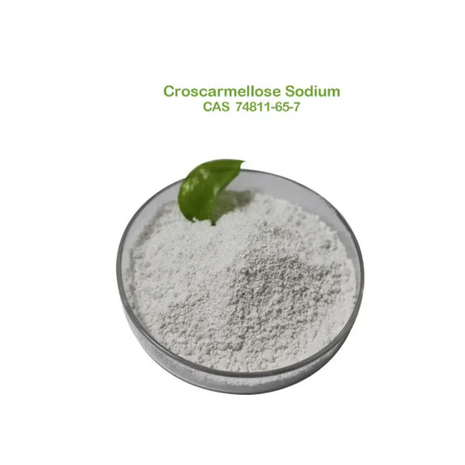 Farmatseutilise kvaliteediga croscarmellose naatriumpulberpulber 74811-65-7