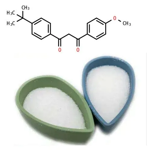 Päikesekaitsekreemi agent Avobenzone koos kõrge puhtusega CAS 70356-09-1